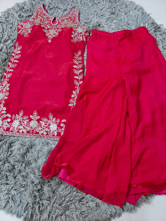 Fendy Georgette Party Wear 3-Piece Dress