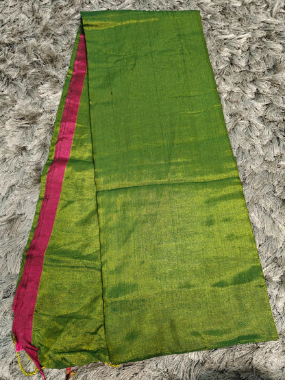 Khadi Tissue Saree with Running Blouse